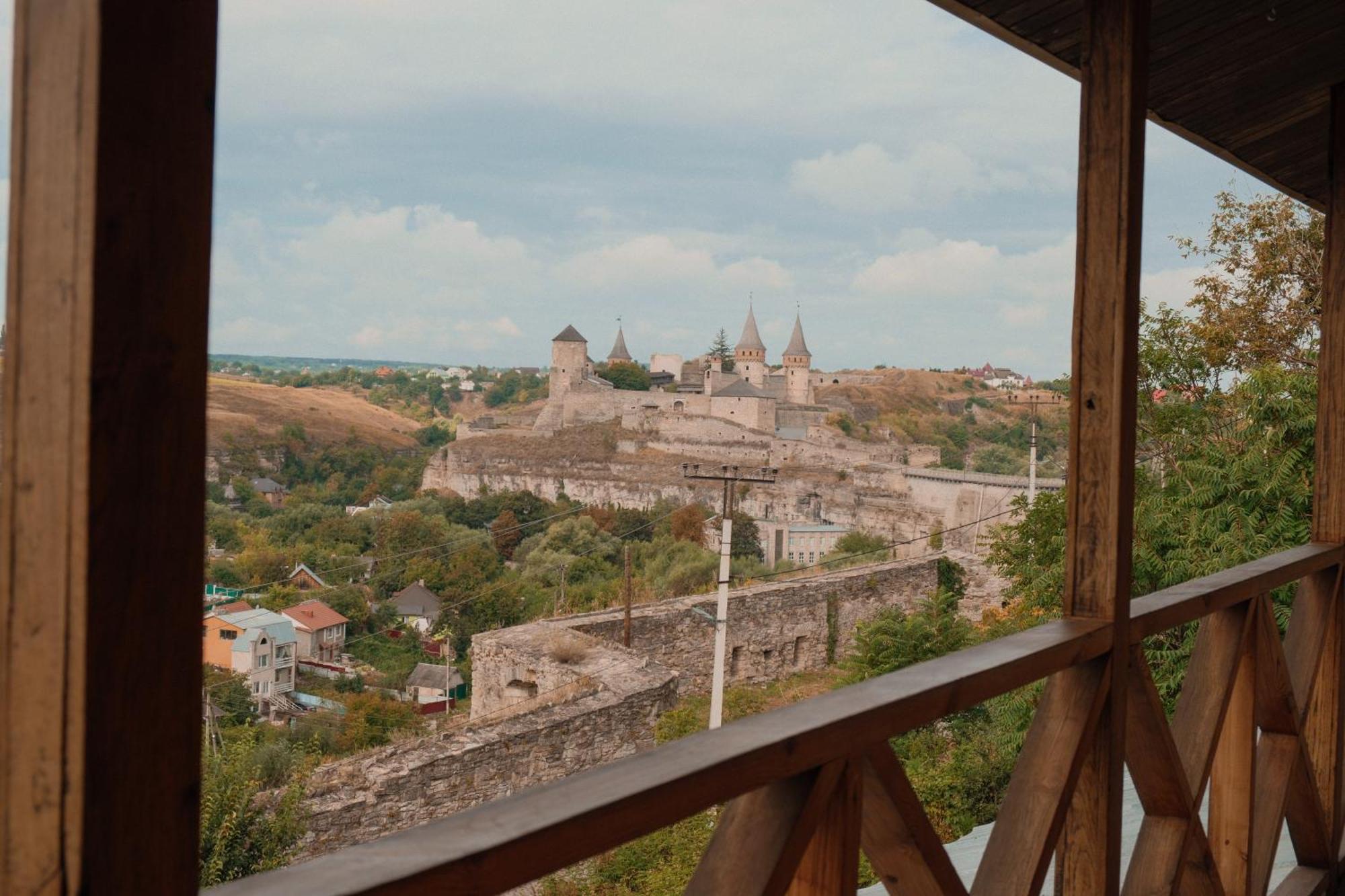 Будинок З Видом На Стару Фортецю Kamianets-Podilsky Extérieur photo